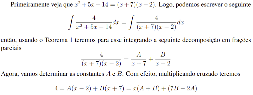 Como resolver Integrais frações parciais Blog