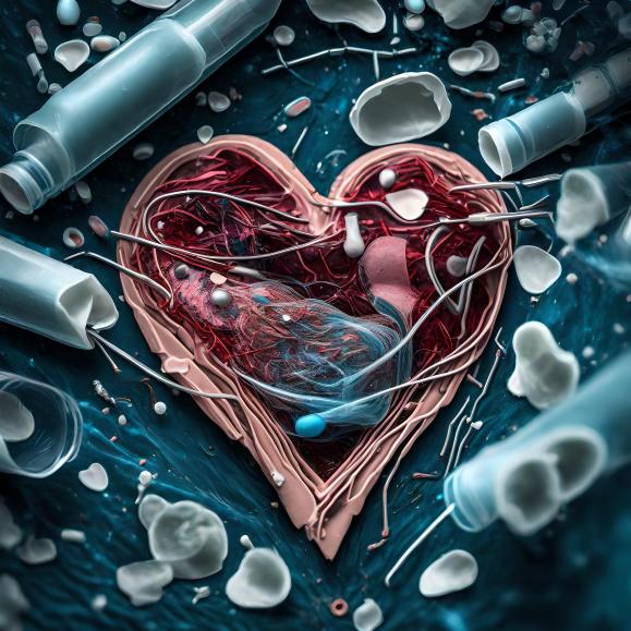 microplástico encontrado no coração humano