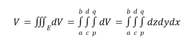 integral tripla